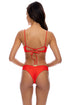 Luli Fama Hot Tropics Seamless Wavy Ruched Back Bottom